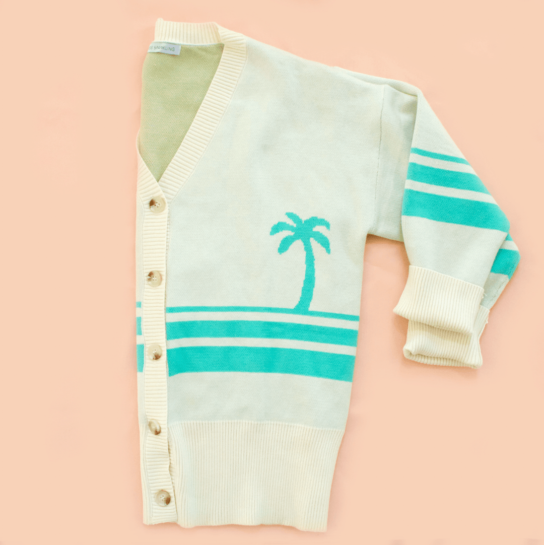 Ocean Sunset Cardigan Teal - One Revolver Surfboards
