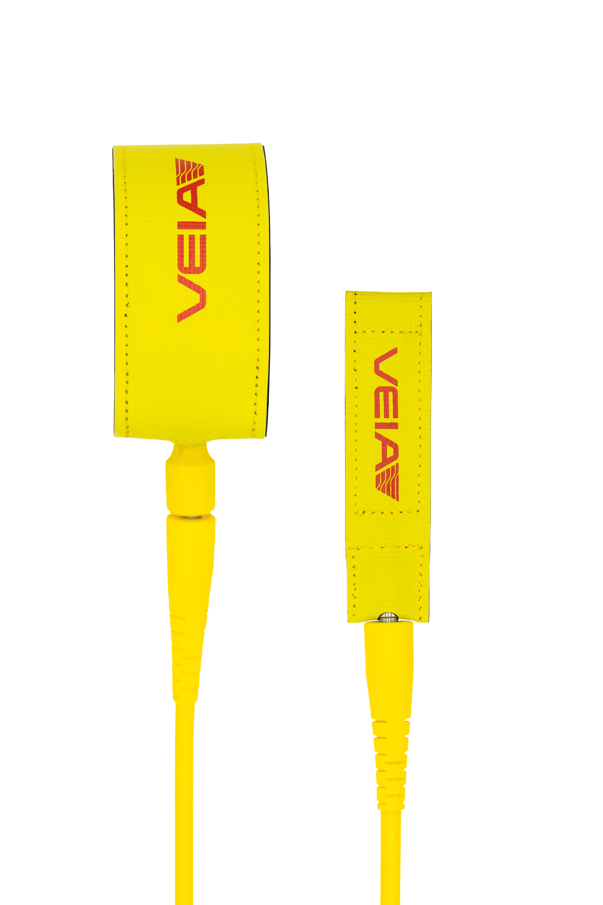 JJF Pro 5' Comp Leash - Yellow - One Revolver Surfboards