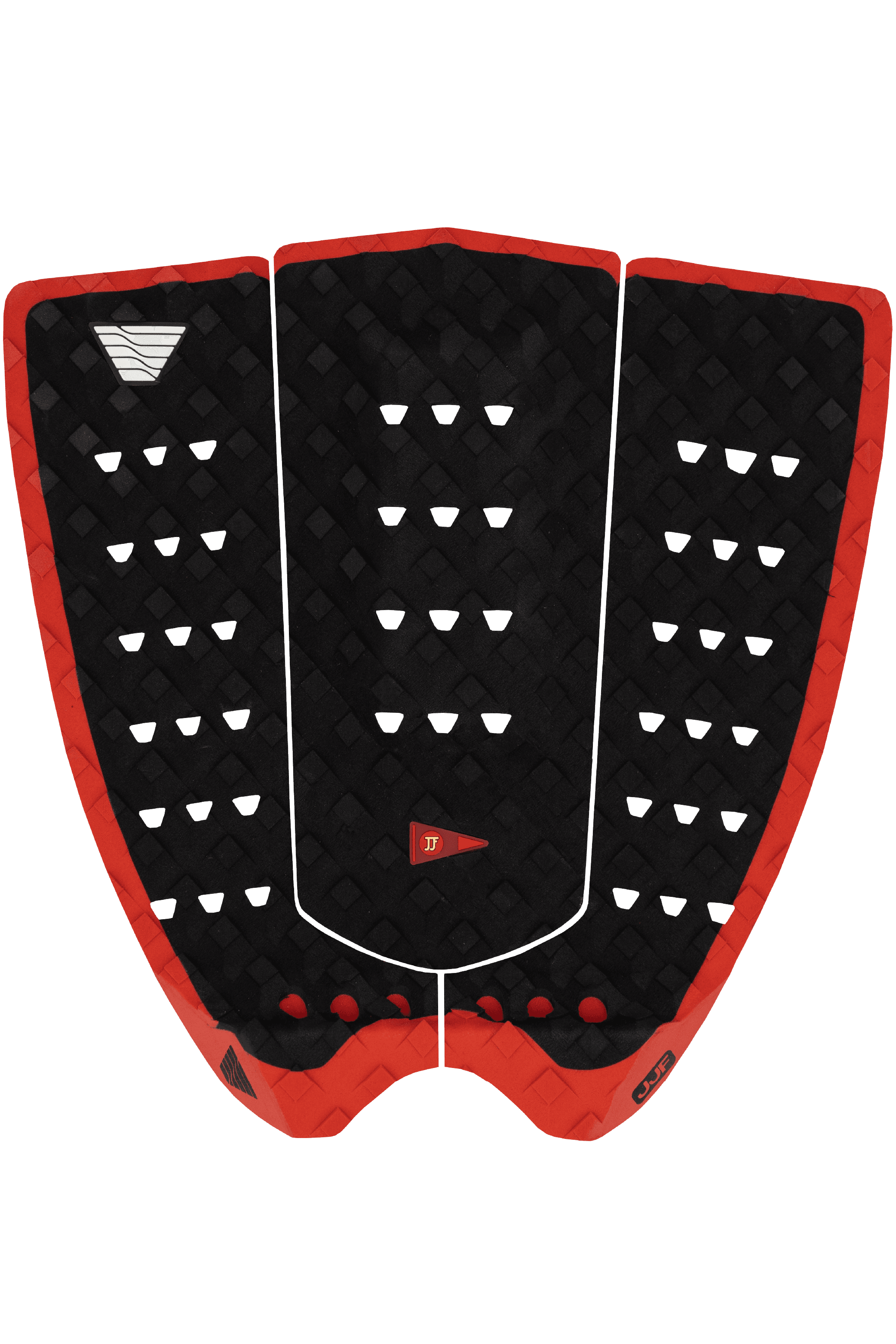 JJF Round Tail Pro Pad - Night/Red - One Revolver Surfboards