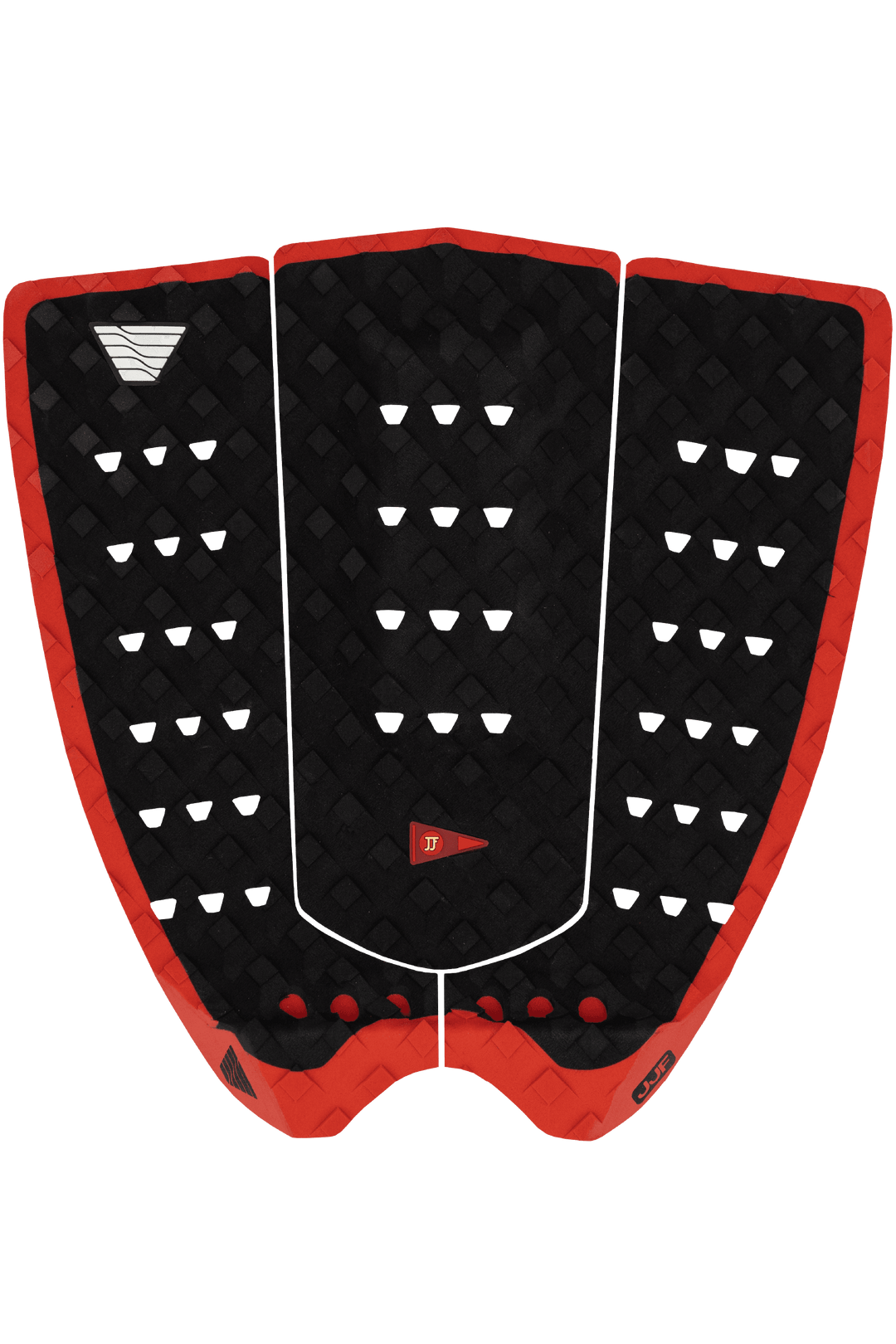 JJF Round Tail Pro Pad - Night/Red - One Revolver Surfboards