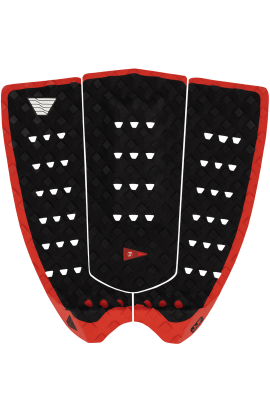 JJF Round Tail Pro Pad - Night/Red - One Revolver Surfboards