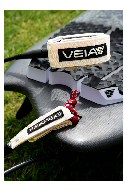 Explorer 5'6" Comp Leash - Bone