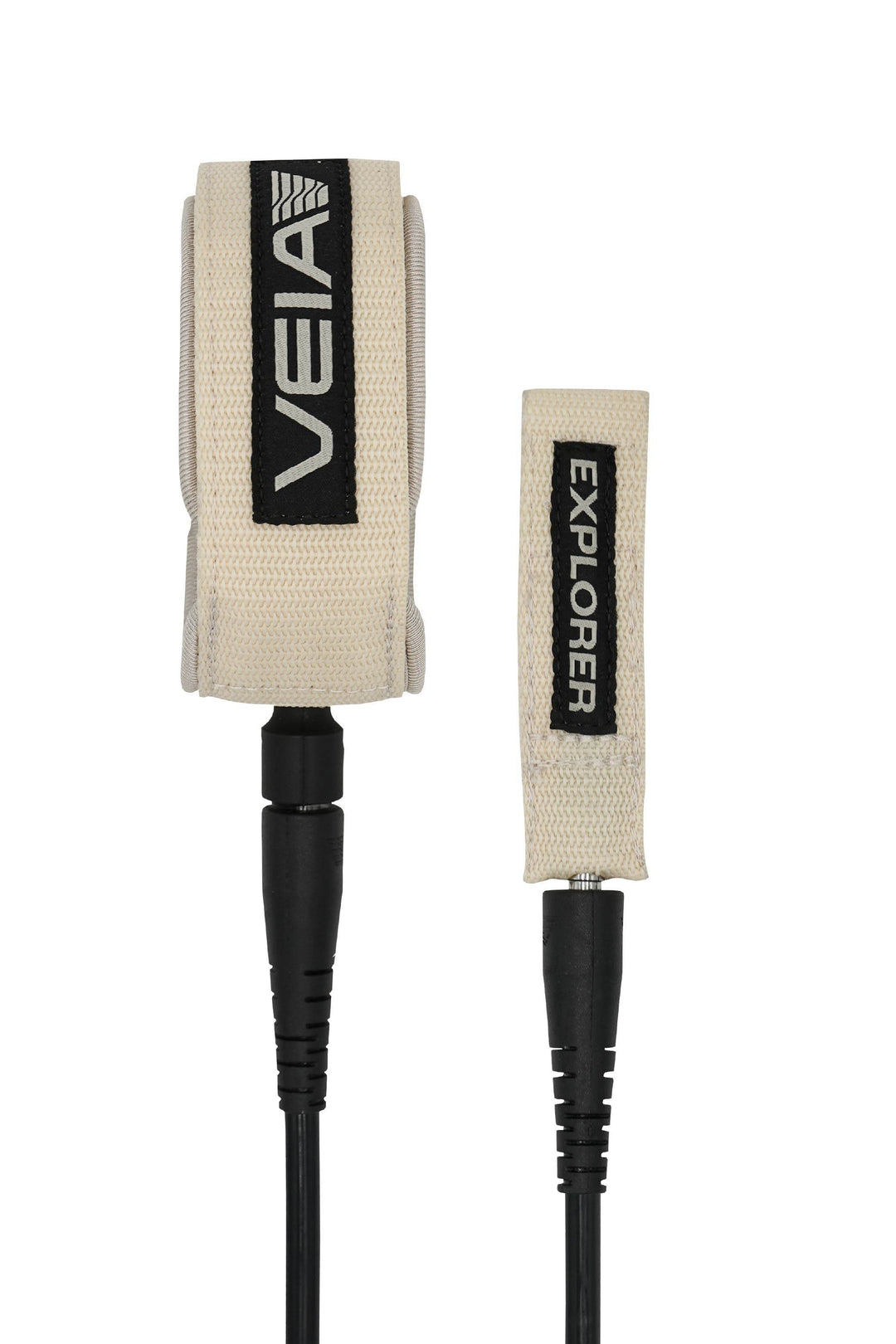 Explorer 9' Calf Leash - Bone - One Revolver Surfboards