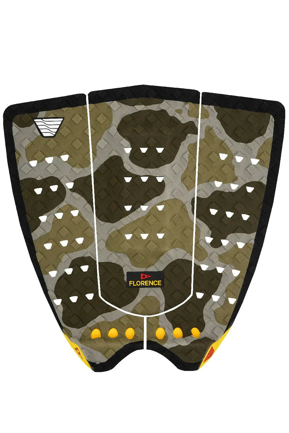 One Revolver Surfboards - VEIA x FLORENCE JJF Round Tail Pro Pad - Florence Camo Traction