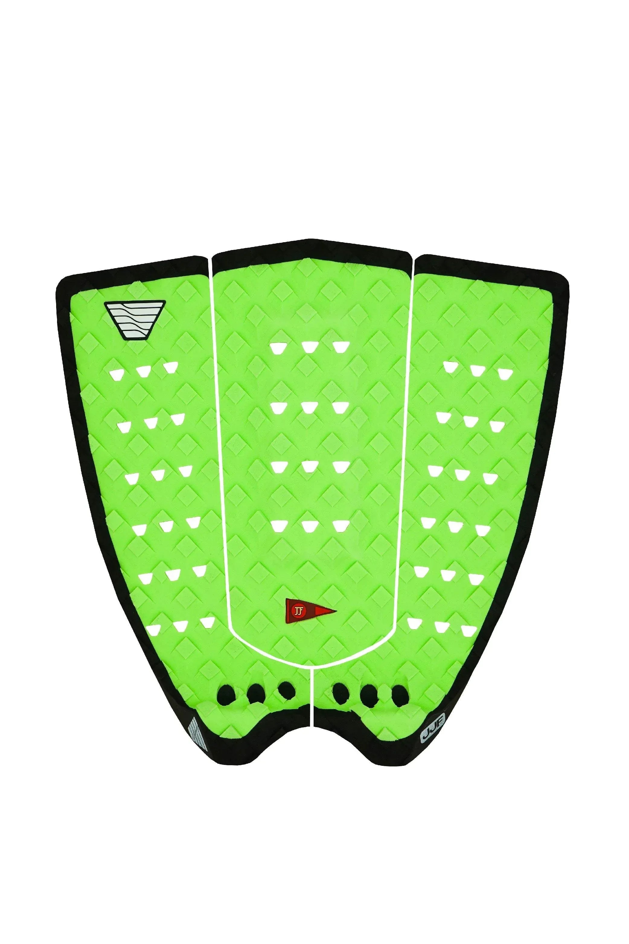 One Revolver Surfboards - JJF Round Tail Grom Pad - High Vis Green/Night Traction