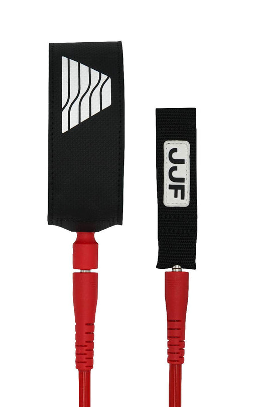 JJF Heavy Water 9' Leash - Night/Red - One Revolver Surfboards