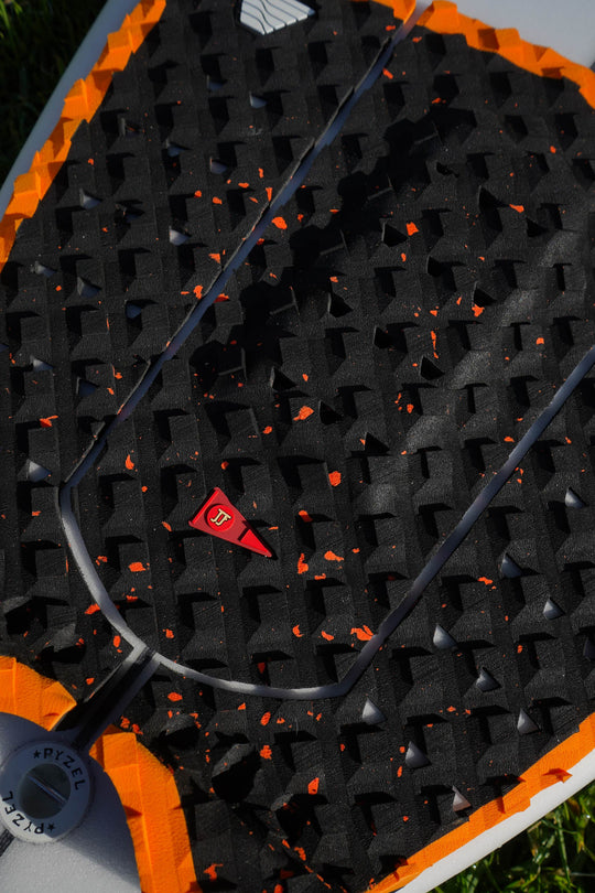 JJF Round Tail Pro Pad - Space/Hi Vis Orange