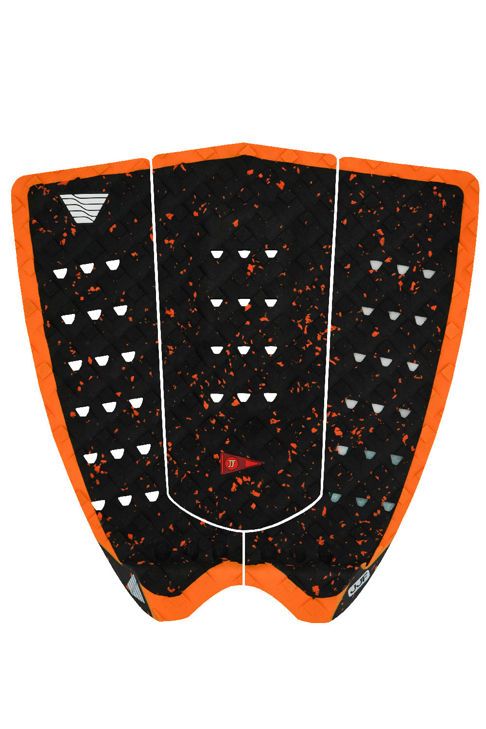 JJF Round Tail Pro Pad - Space/Hi Vis Orange
