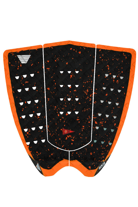 JJF Round Tail Pro Pad - Space/Hi Vis Orange