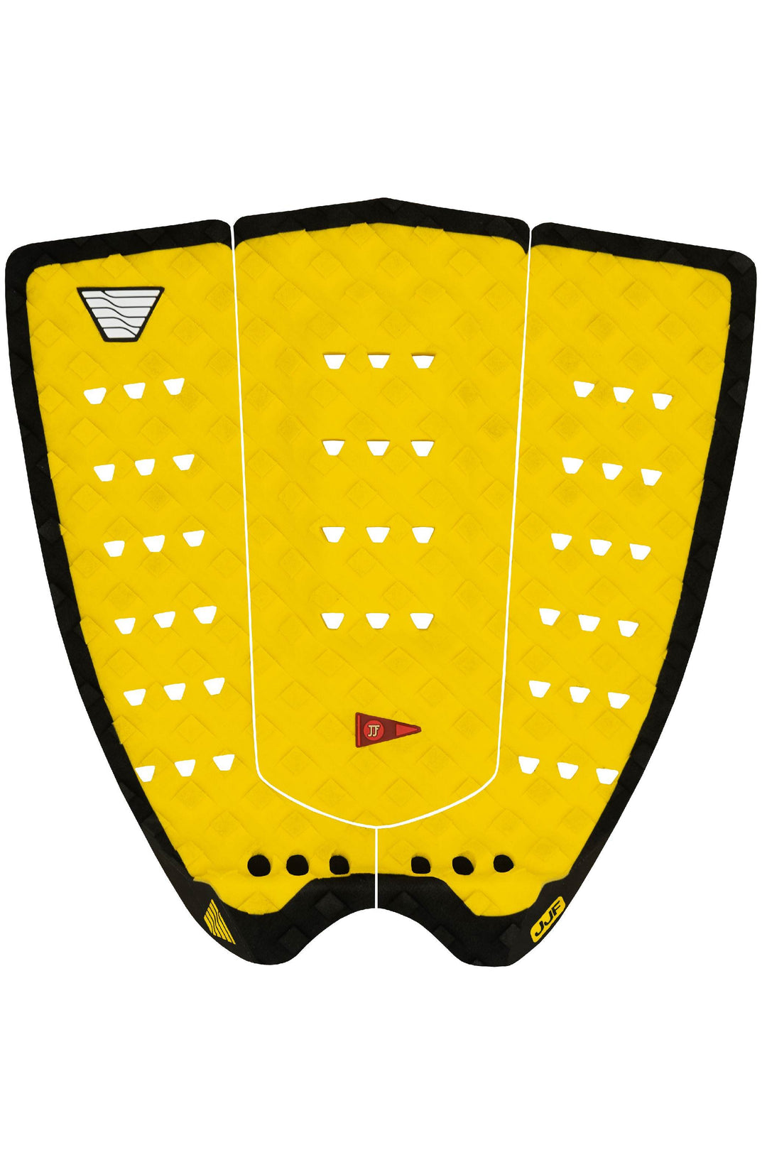 JJF Round Tail Pro Pad - Yellow/Night - One Revolver Surfboards