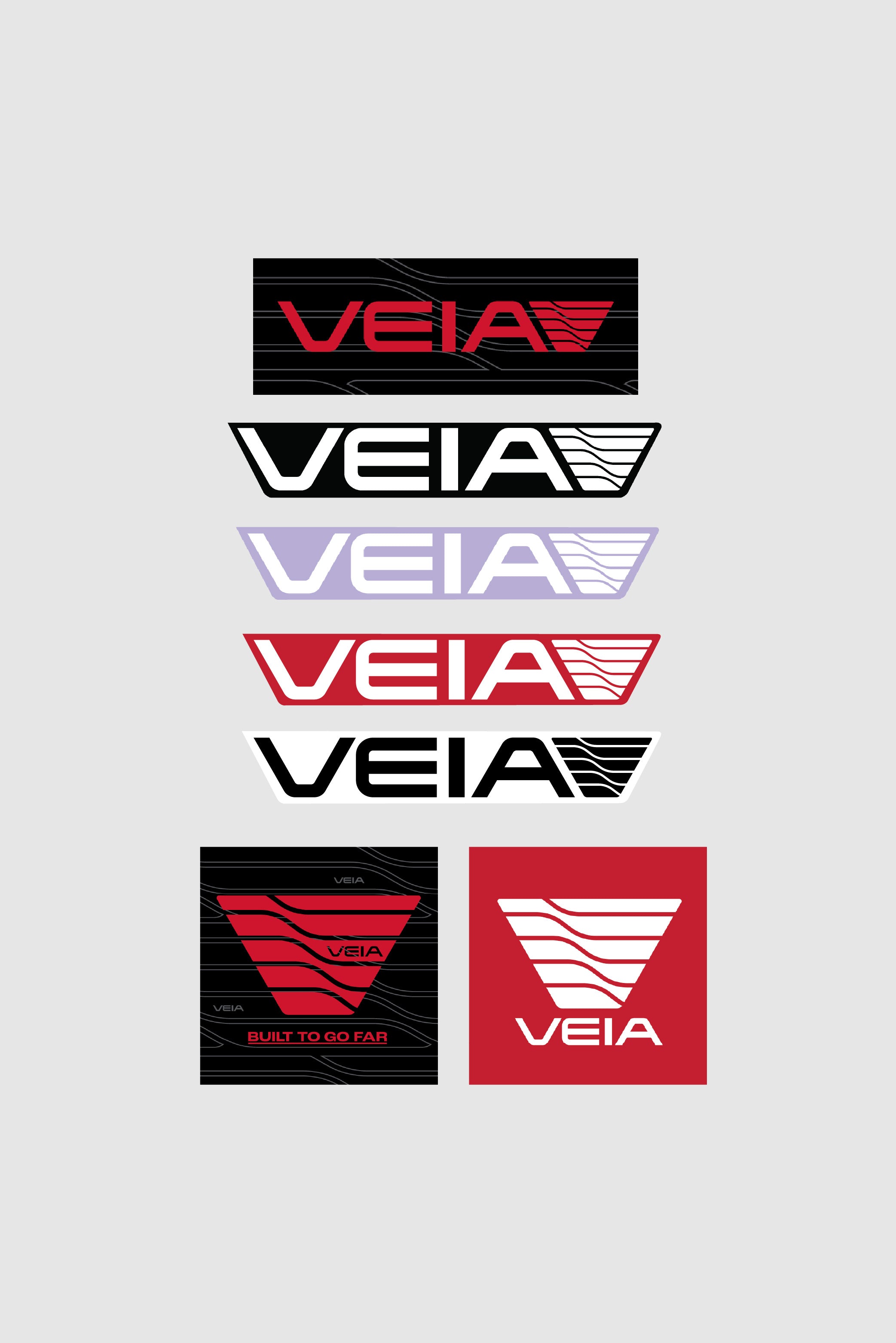 One Revolver Surfboards - VEIA Sticker Packs Stickers