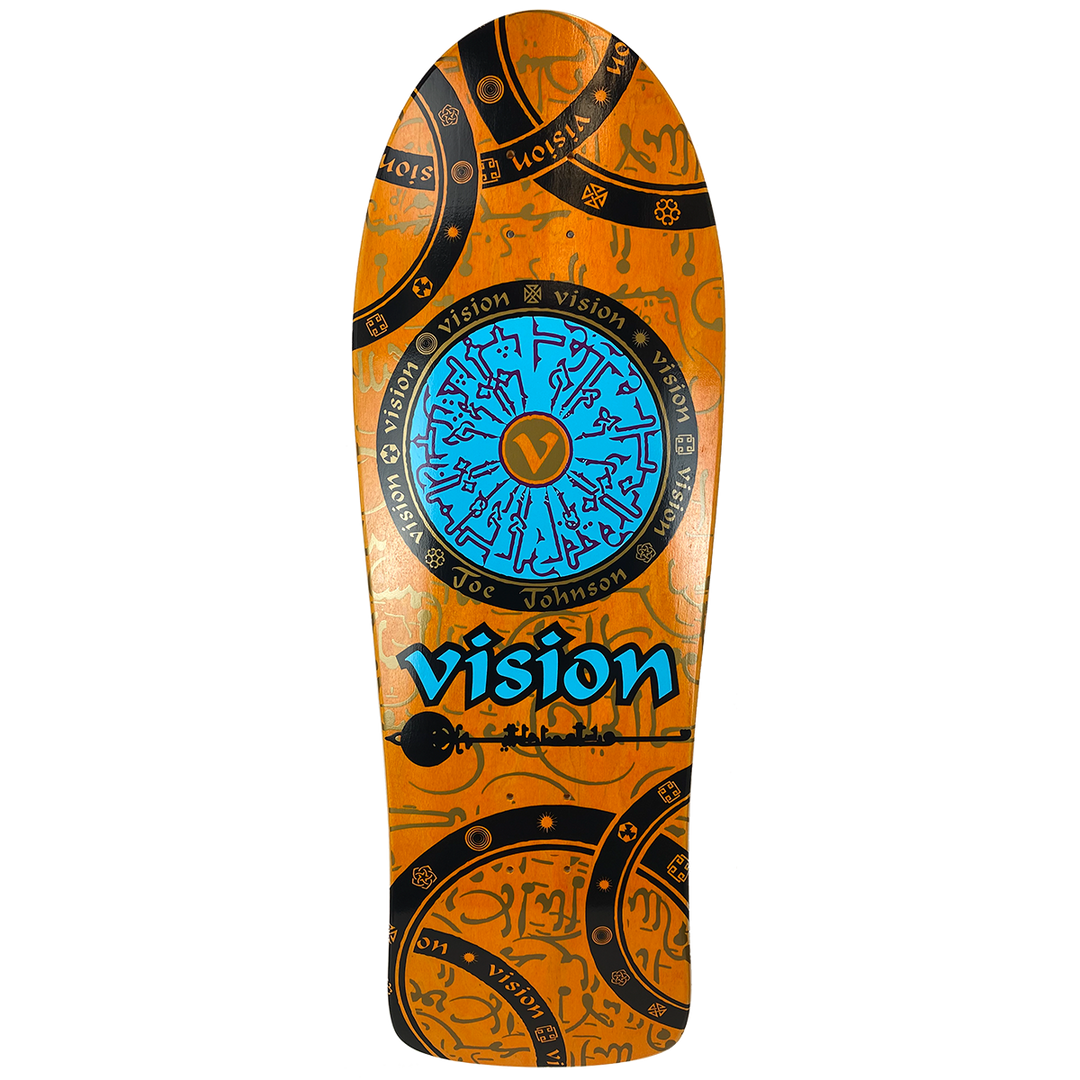 Vision Joe Johnson Hieroglyphics 10.25" Skateboard Deck - One Revolver Surfboards