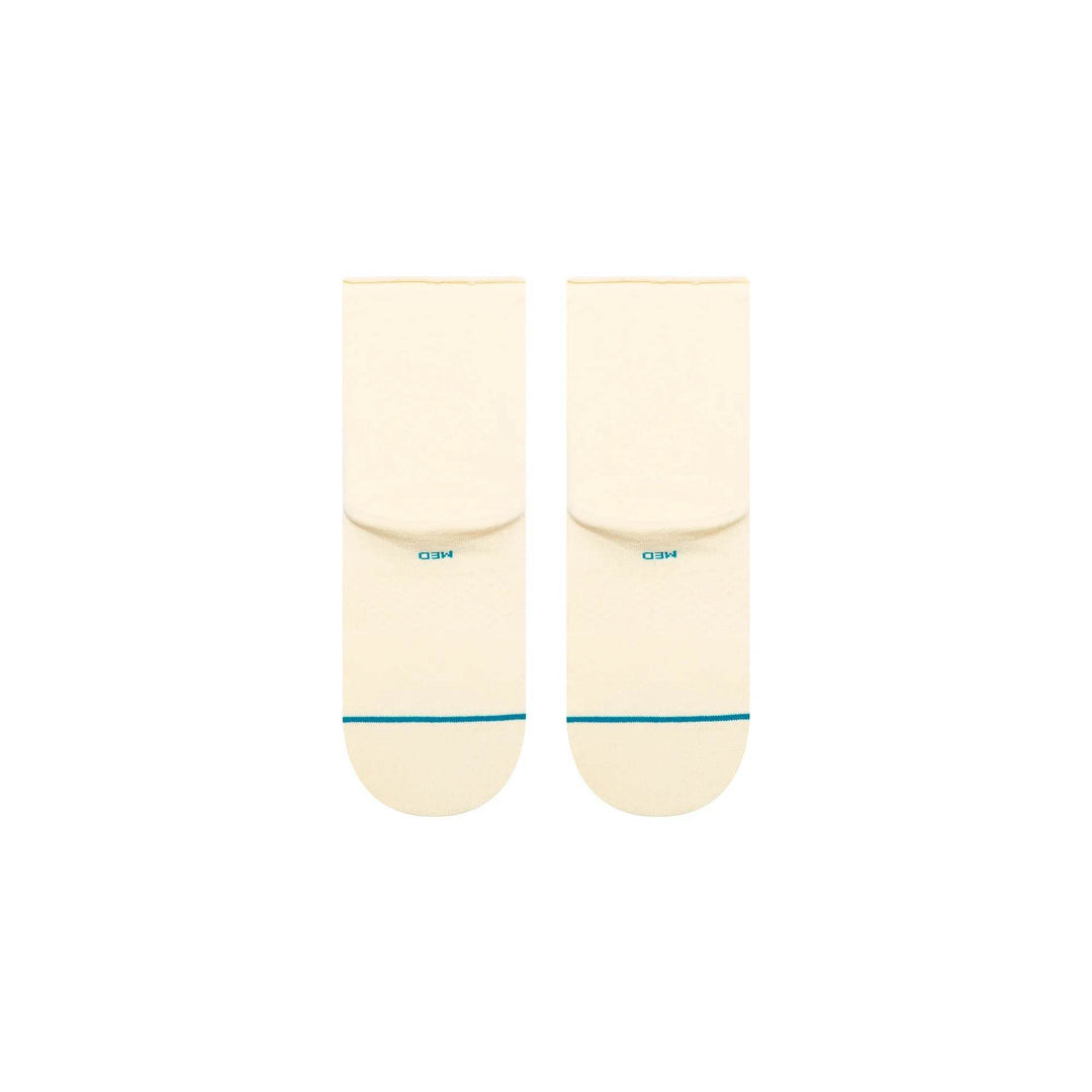 Stance Cotton Rollin' Quarter Light Cushion Socks - Cream - One Revolver Surfboards