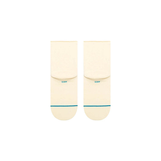 Stance Cotton Rollin' Quarter Light Cushion Socks - Cream - One Revolver Surfboards