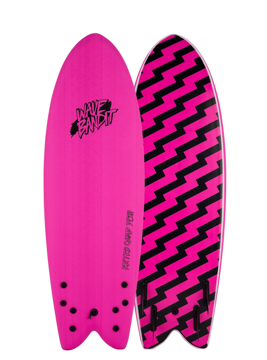 Retro Fish (5'8" Quad)