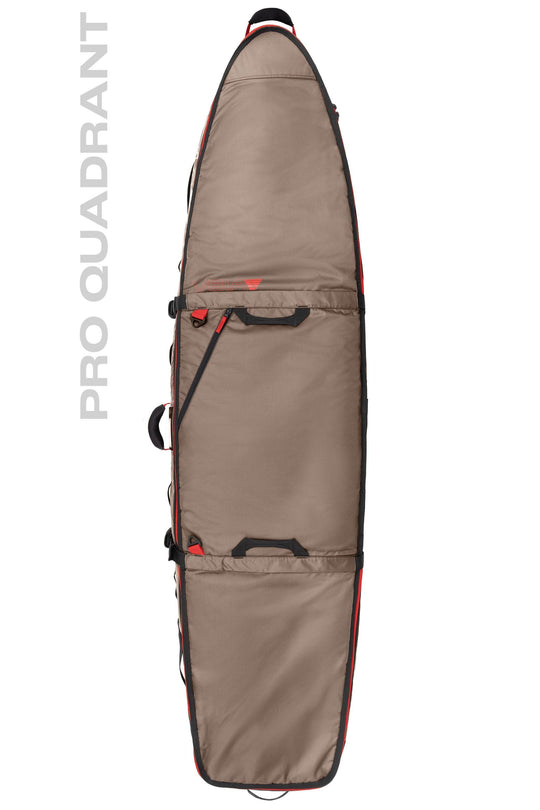 Wheeled JJF 4 Board Travel Bag - Coyote - One Revolver Surfboards