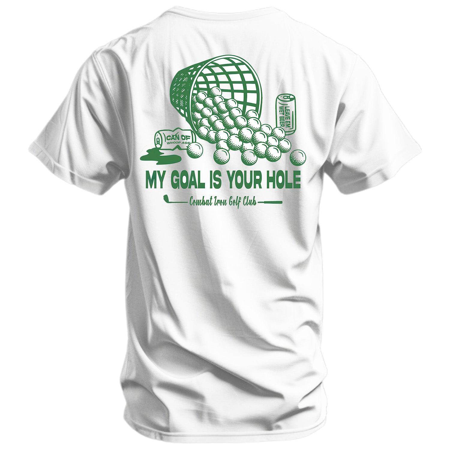 My Goal Is Your Hole Golf Club Men's T-Shirt - One Revolver Surfboards