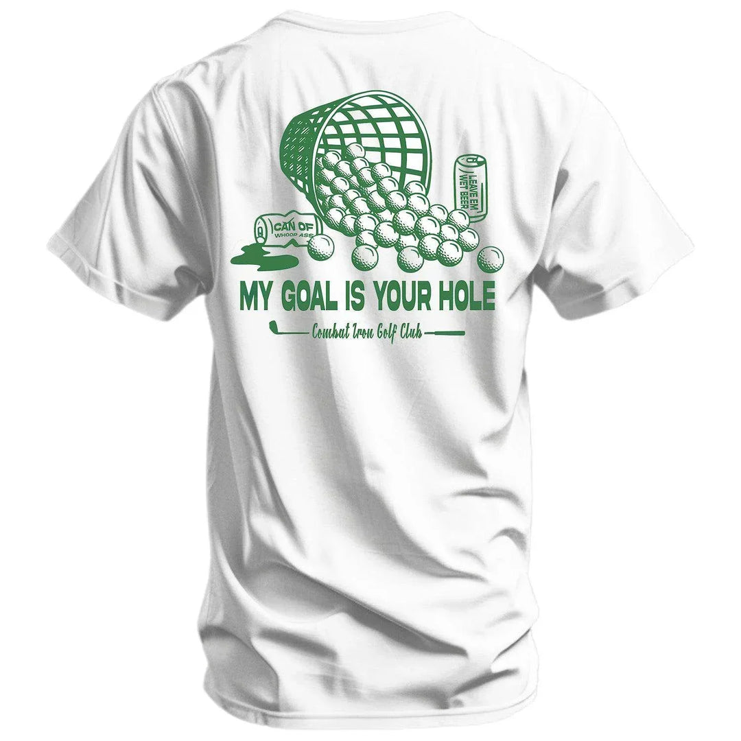 One Revolver Surfboards - My Goal Is Your Hole Golf Club Men's T-Shirt GRAPHIC T-SHIRT