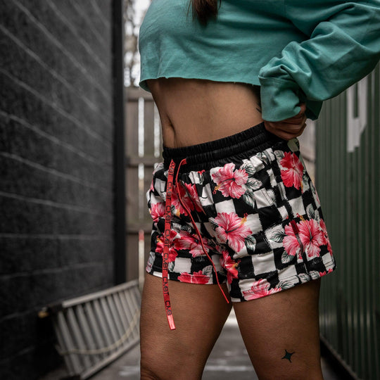 One Revolver Surfboards - Women’s Studio Flex Training &amp; Recovery Shorts | 4" SHORTS | WOMEN