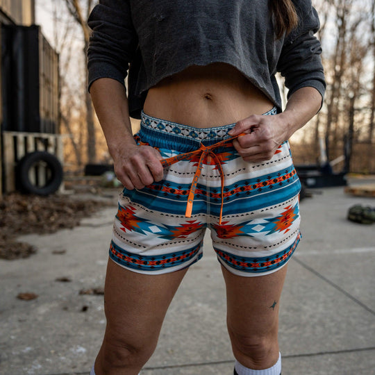 One Revolver Surfboards - Women’s Studio Flex Training &amp; Recovery Shorts | 4" SHORTS | WOMEN