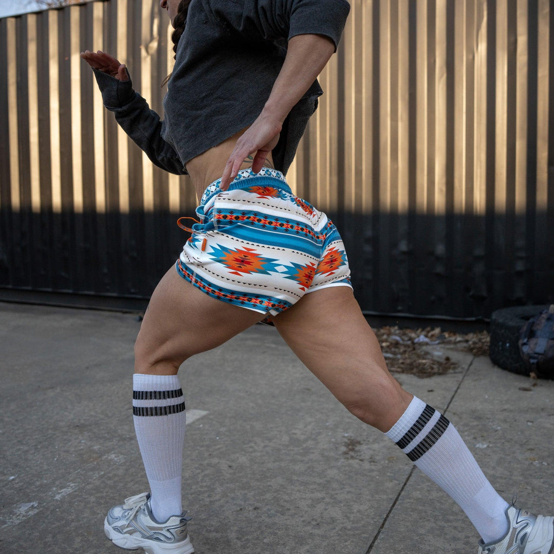 One Revolver Surfboards - Women’s Studio Flex Training &amp; Recovery Shorts | 4" SHORTS | WOMEN