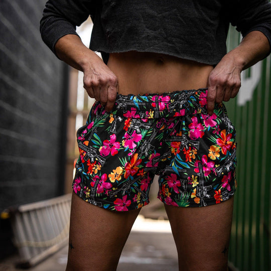 One Revolver Surfboards - Women’s Studio Flex Training &amp; Recovery Shorts | 4" SHORTS | WOMEN