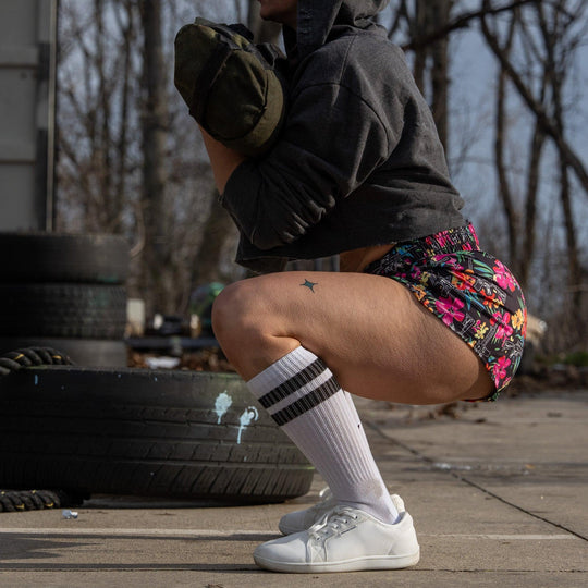 One Revolver Surfboards - Women’s Studio Flex Training &amp; Recovery Shorts | 4" SHORTS | WOMEN