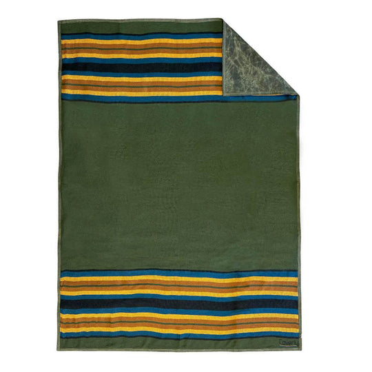 Canvas Camping Blanket - Waxed Canvas Outdoor Blanket / Bushcraft Blanket - One Revolver Surfboards