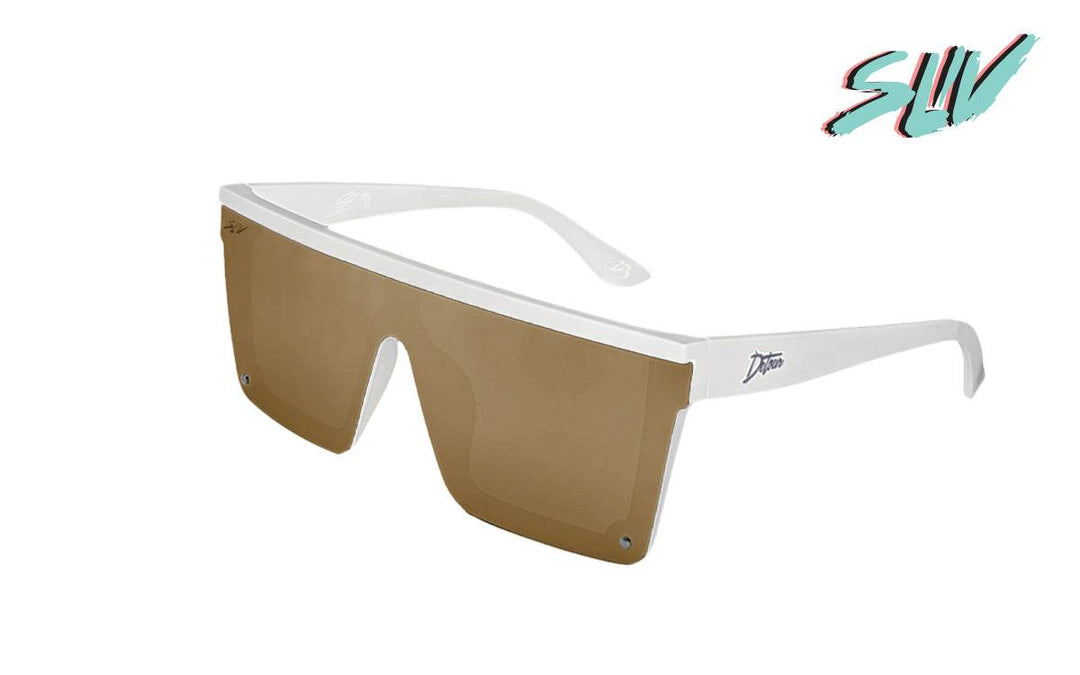 Tidal Wave - Matte Off White - Sean Silveira - 24K Gold Lens Polarized - One Revolver Surfboards