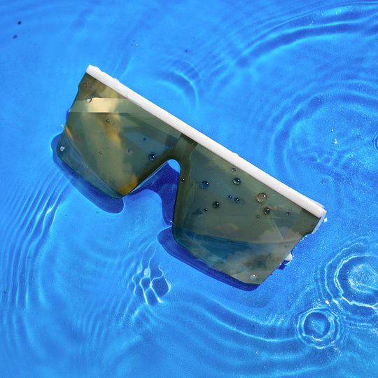 Tidal Wave - Matte Off White - Sean Silveira - 24K Gold Lens Polarized - One Revolver Surfboards