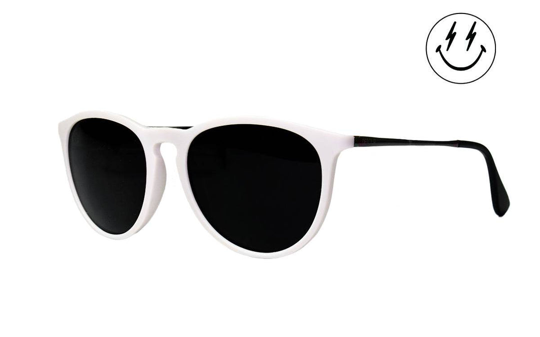 Hurricane - Matte Off White - Jett Lambert - Jet Black Polarized - One Revolver Surfboards