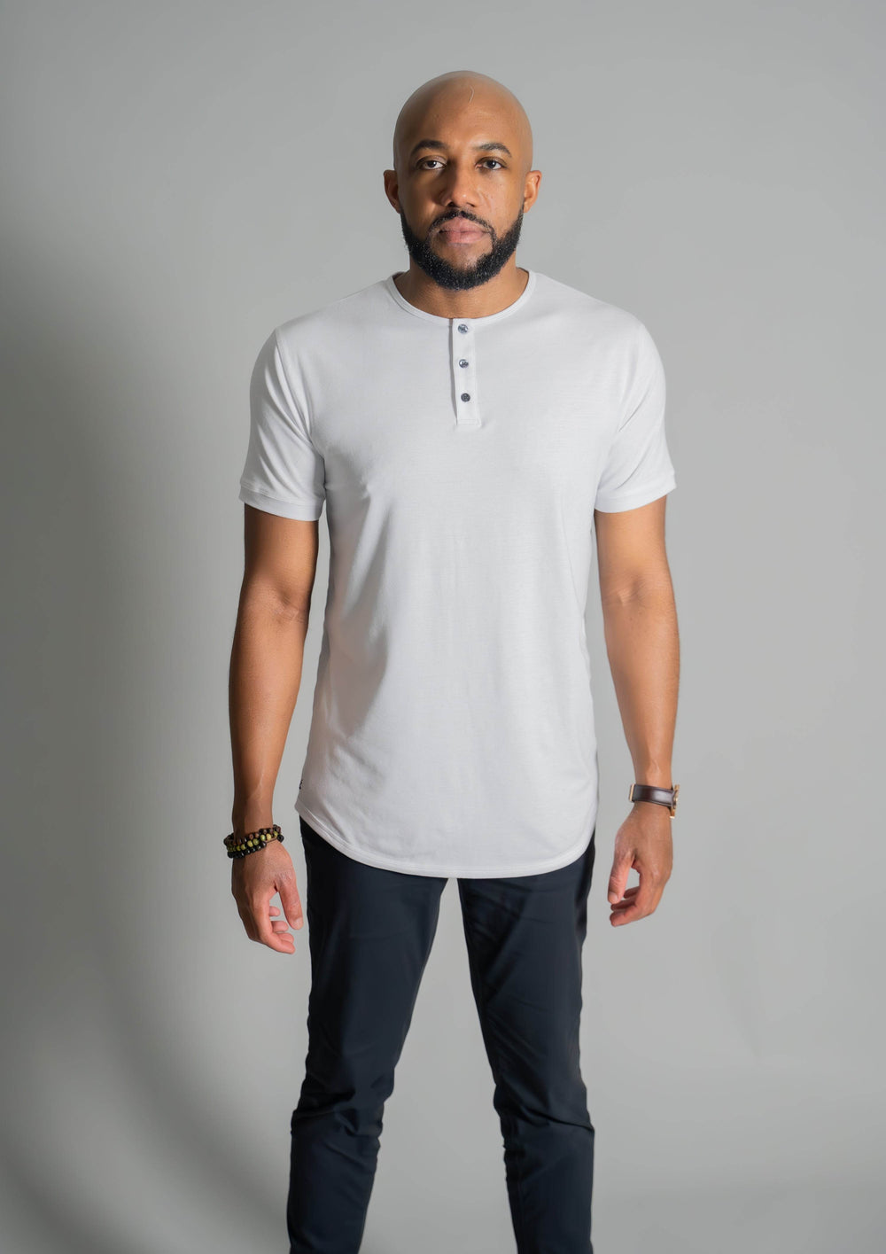 Henley Curved Hem - One Revolver Surfboards