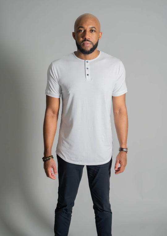 Henley Curved Hem - One Revolver Surfboards