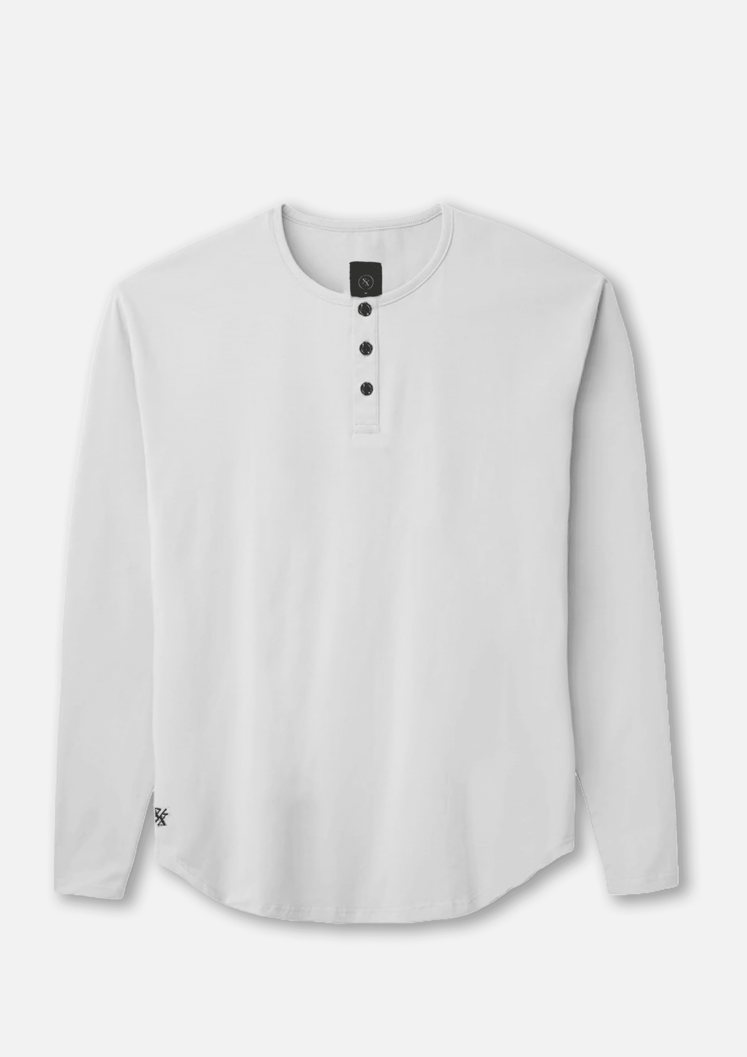 L/S Henley Curved Hem VX - One Revolver Surfboards