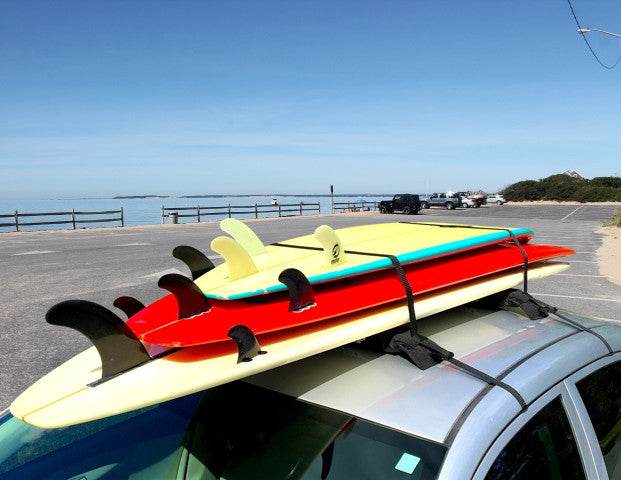 OUTLET | 2 Surfboard Car Top Soft Rack - One Revolver Surfboards
