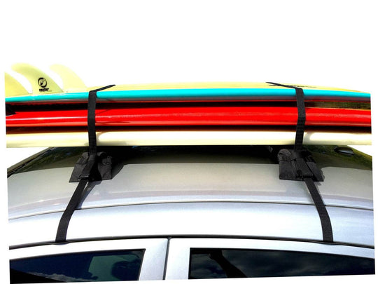 OUTLET | 2 Surfboard Car Top Soft Rack - One Revolver Surfboards
