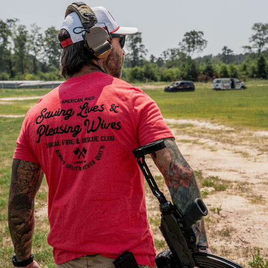 One Revolver Surfboards - Saving Lives &amp; Pleasing Wives Fire &amp; Rescue Club Men&