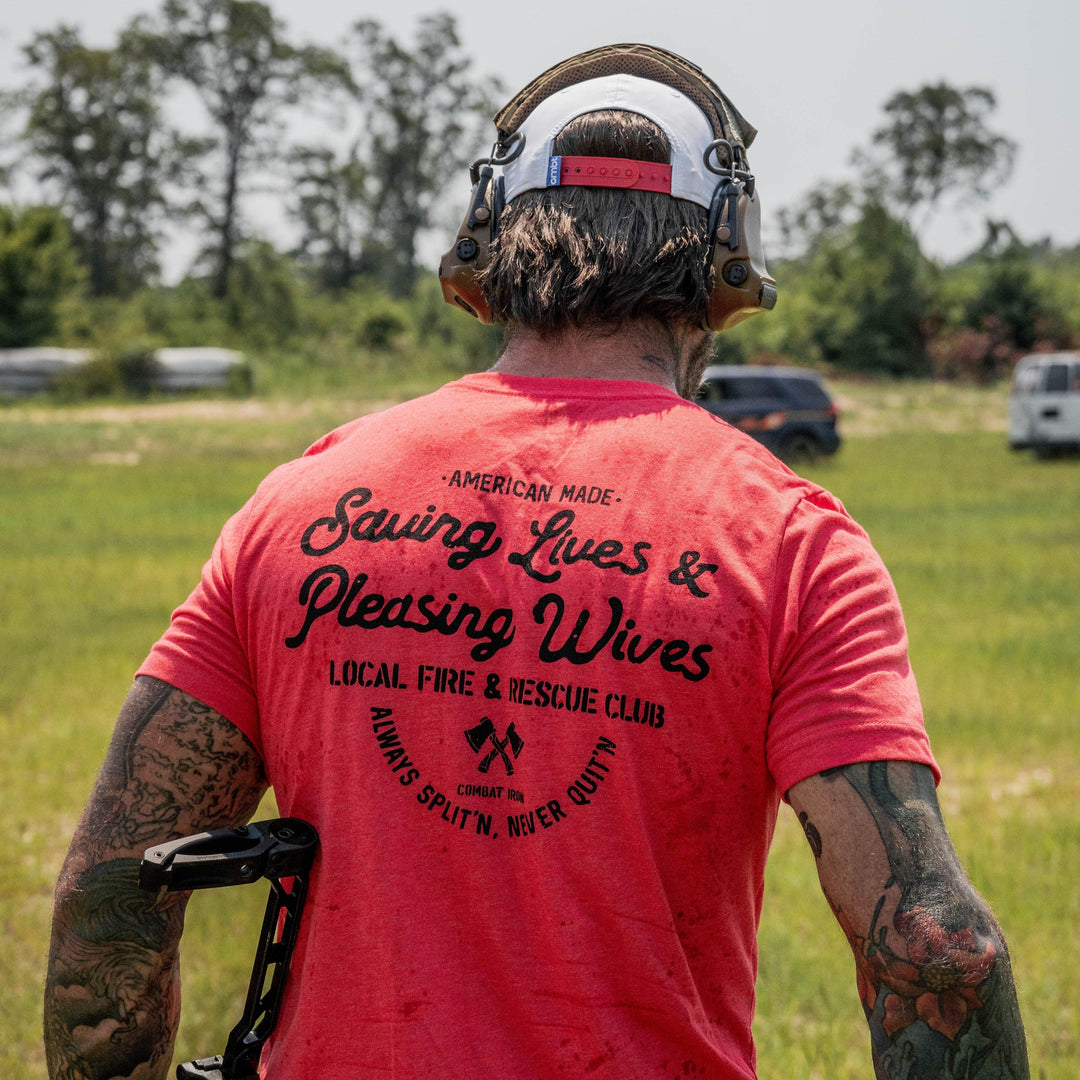 One Revolver Surfboards - Saving Lives &amp; Pleasing Wives Fire &amp; Rescue Club Men&