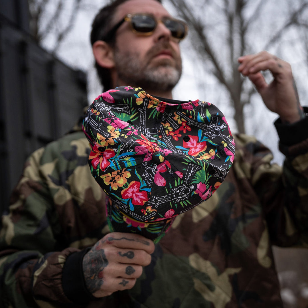 American Flag PVC Patch Waterproof Weekender Snapback