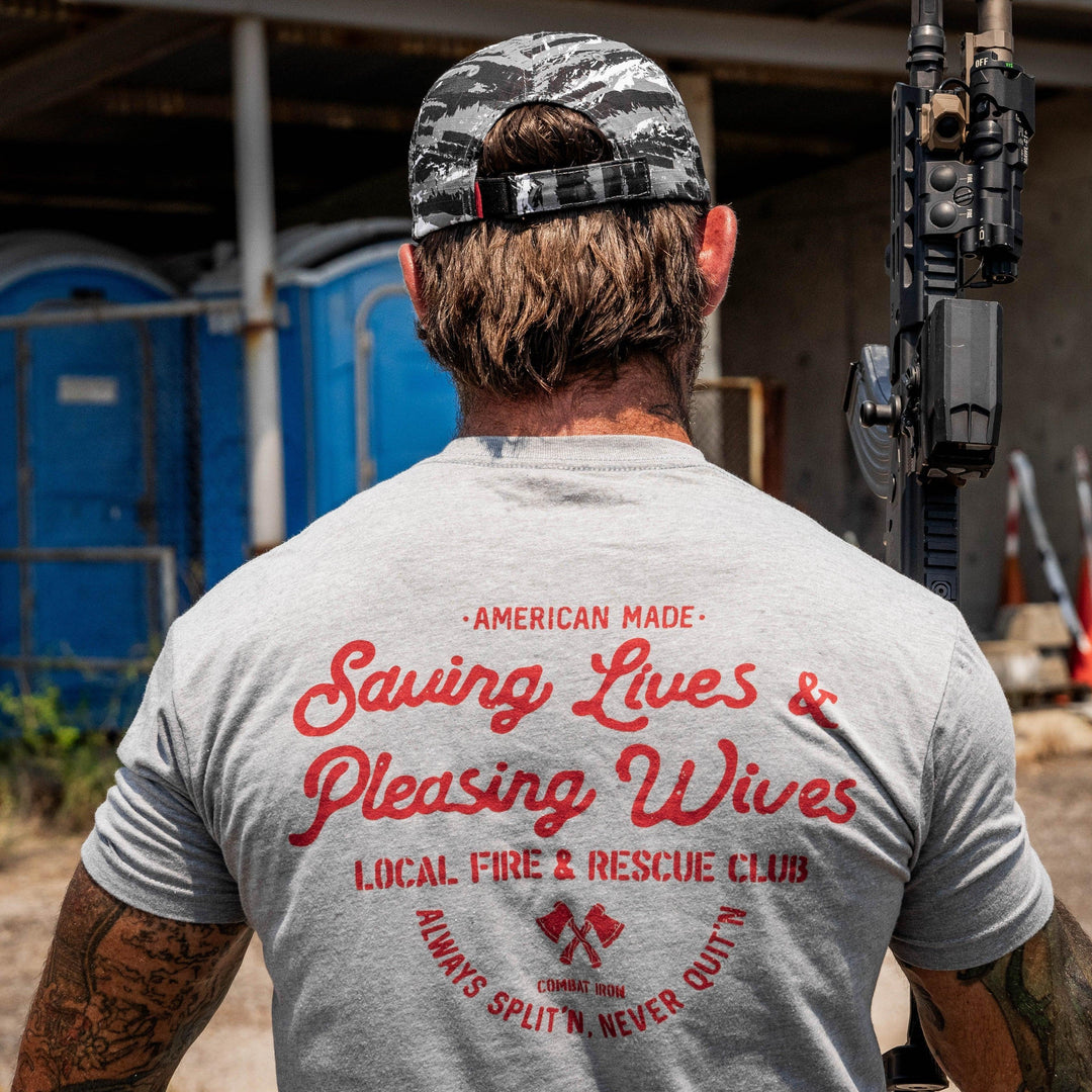 One Revolver Surfboards - Saving Lives &amp; Pleasing Wives Fire &amp; Rescue Club Men&