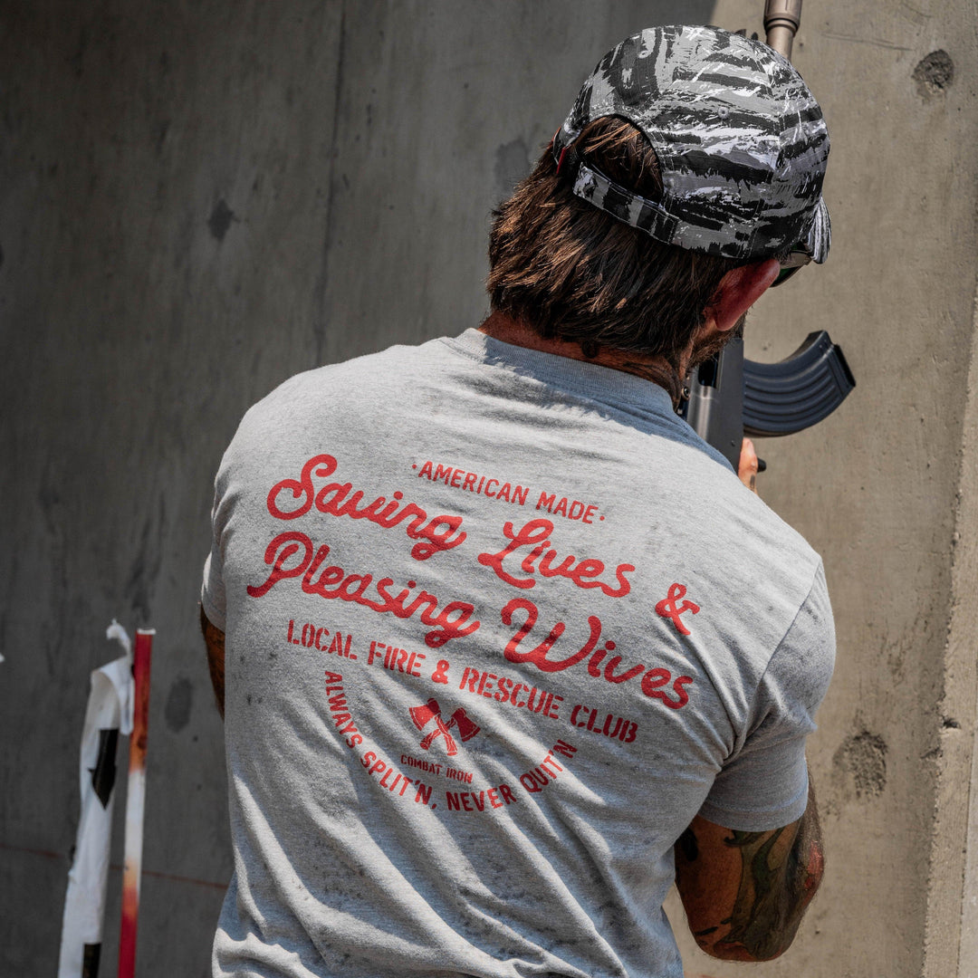 One Revolver Surfboards - Saving Lives &amp; Pleasing Wives Fire &amp; Rescue Club Men&