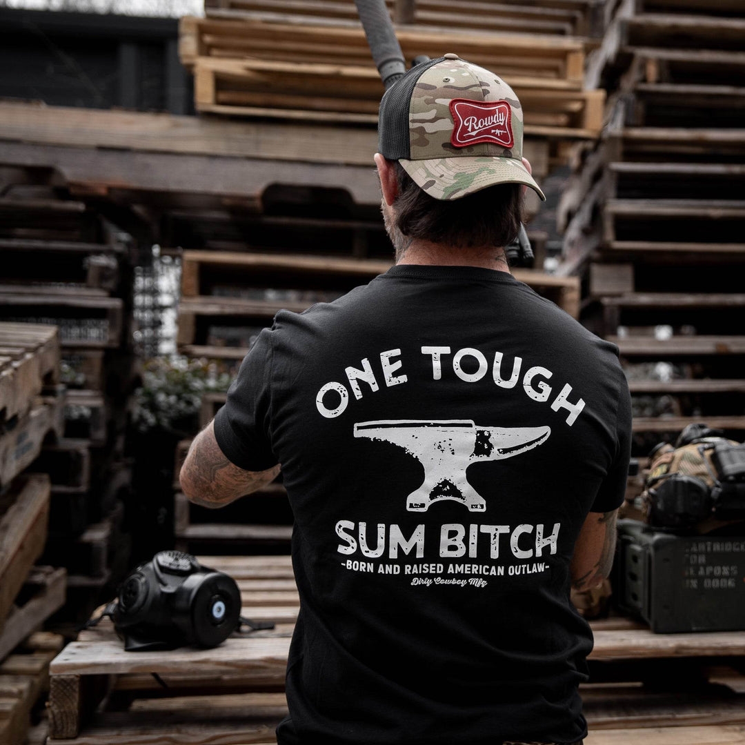 One Tough Sum Born and Raised American Outlaw Men's T-Shirt - One Revolver Surfboards
