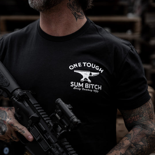 One Tough Sum Born and Raised American Outlaw Men's T-Shirt