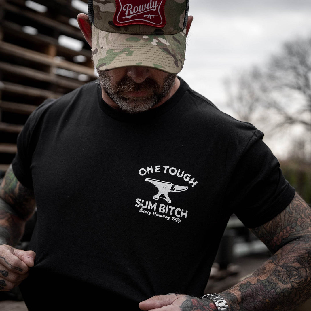 One Tough Sum Born and Raised American Outlaw Men's T-Shirt - One Revolver Surfboards