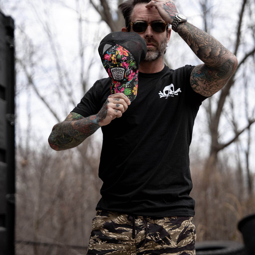 Nobody Is Coming To Save You Skull Men's T-Shirt - One Revolver Surfboards