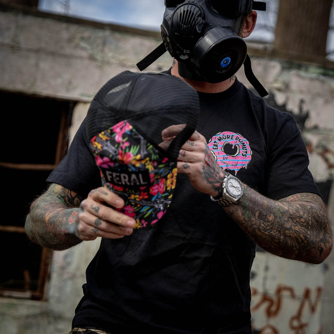 Eat More Donuts So You're Harder To Kidnap Men's T-Shirt - One Revolver Surfboards