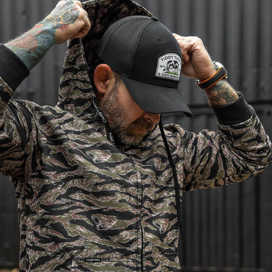 Men's Zip Up Fleece Lined Hoodie 2.0 - One Revolver Surfboards