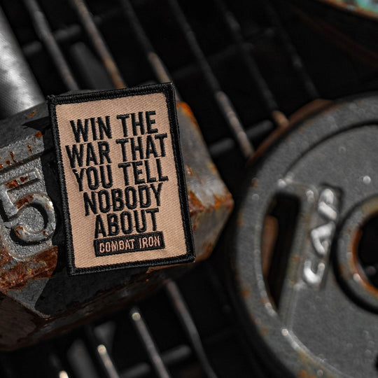 Win The War That You Tell Nobody About Velcro Patch - One Revolver Surfboards
