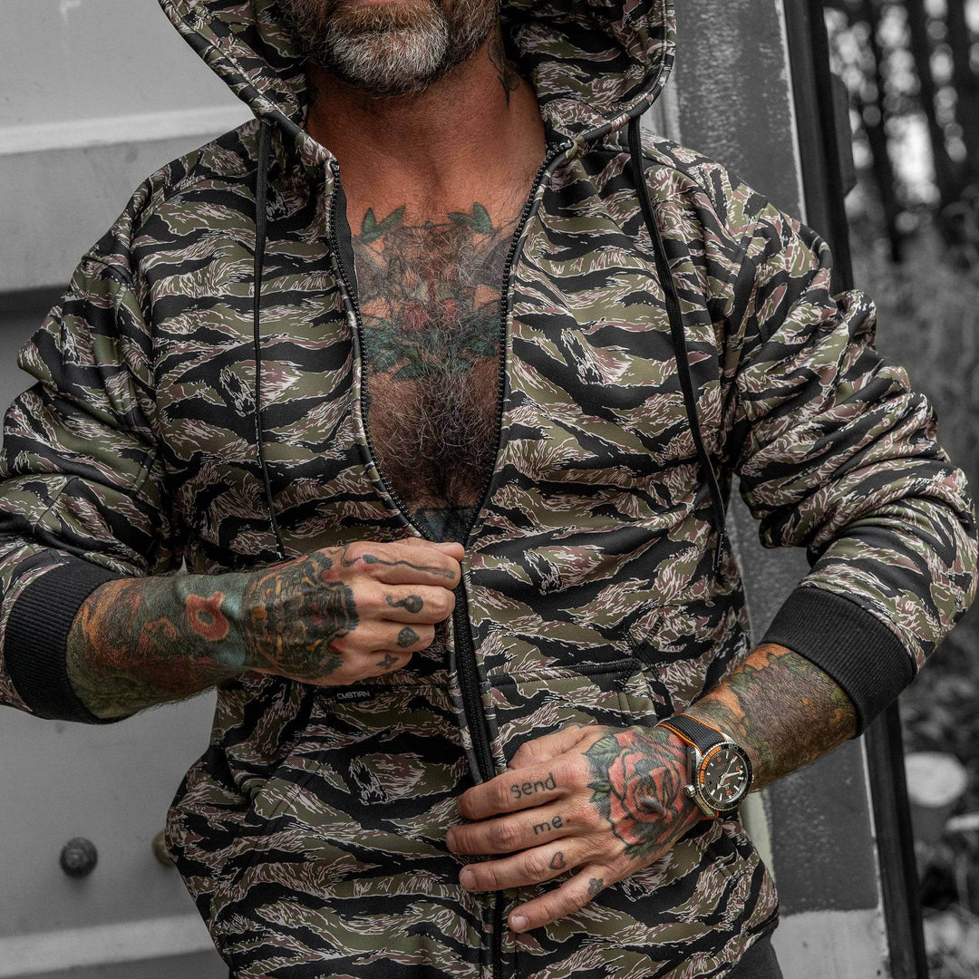 Men's Zip Up Fleece Lined Hoodie 2.0 - One Revolver Surfboards