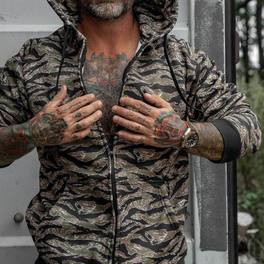 Men's Zip Up Fleece Lined Hoodie 2.0 - One Revolver Surfboards